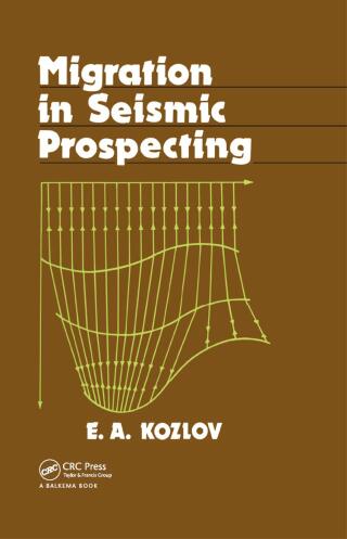 Cover image: Migration in Seismic Prospecting 1st edition 9789061919087