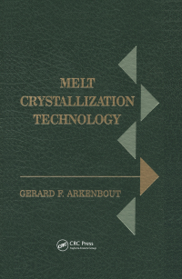 Omslagafbeelding: Melt Crystallization Technology 1st edition 9781566761819