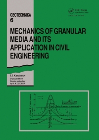 Titelbild: Mechanics of Granular Media and Its Application in Civil Enginenering 1st edition 9789054101147