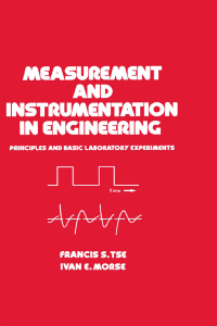 Cover image: Measurement and Instrumentation in Engineering 1st edition 9781138583221