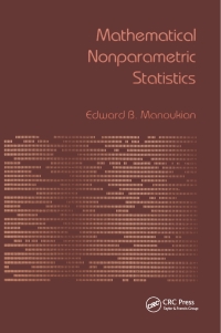 Cover image: Mathematical Nonparametric Statistics 1st edition 9782881240935