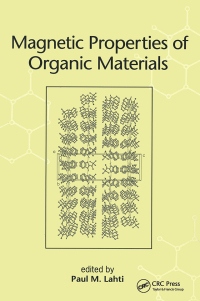 表紙画像: Magnetic Properties of Organic Materials 1st edition 9780824719760