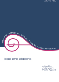 Cover image: Logic and Algebra 1st edition 9780367411527