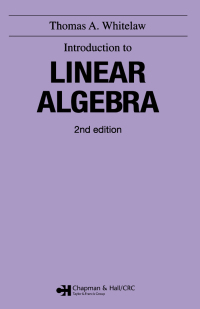 Cover image: Introduction to Linear Algebra, 2nd edition 1st edition 9780367411558