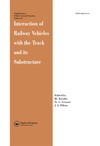 Cover image: Interaction of Railway Vehicles with the Track and Its Substructure 1st edition 9789026514210