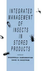 Cover image: Integrated Management of Insects in Stored Products 1st edition 9780824795221