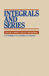 Cover image: Integrals and Series 1st edition 9782881248375