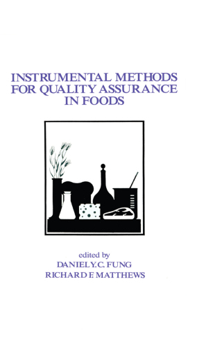 表紙画像: Instrumental Methods for Quality Assurance in Foods 1st edition 9781138034709