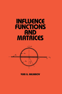 Imagen de portada: Influence Functions and Matrices 1st edition 9780824719418