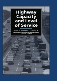 Cover image: Highway Capacity and Level of Service 1st edition 9789054100119