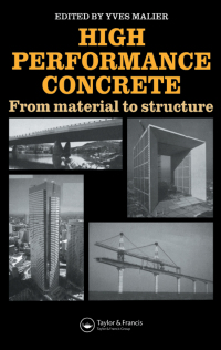Imagen de portada: High Performance Concrete 1st edition 9780415514248