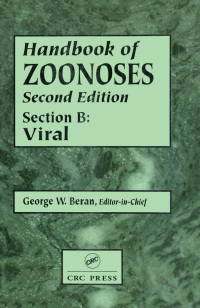 Imagen de portada: Handbook of Zoonoses, Section B 2nd edition 9780849332067