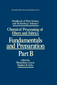 صورة الغلاف: Handbook of Fiber Science and Technology: Volume 1 1st edition 9780824771171