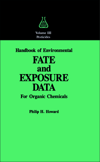 صورة الغلاف: Handbook of Environmental Fate and Exposure Data 1st edition 9780873713283