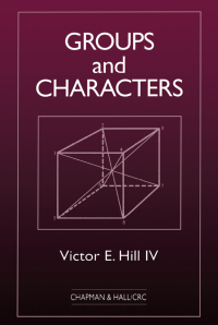 Imagen de portada: Groups and Characters 1st edition 9781584880387