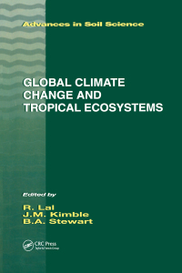 Cover image: Global Climate Change and Tropical Ecosystems 1st edition 9781566704854