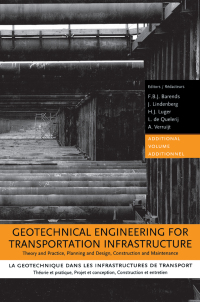 Imagen de portada: Geotechnical Engineering for Transportation Infrastructure 1st edition 9789058091345