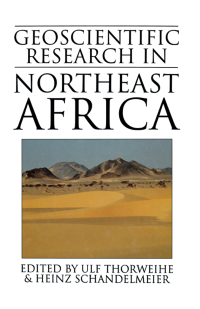 Cover image: Geoscientific Research in Northeast Africa 1st edition 9789054103295