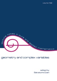 Cover image: Geometry and Complex Variables 1st edition 9780824784454