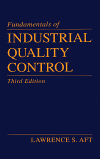 Cover image: Fundamentals of Industrial Quality Control 3rd edition 9781574441512