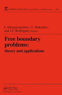 Cover image: Free Boundary Problems 1st edition 9781584880189