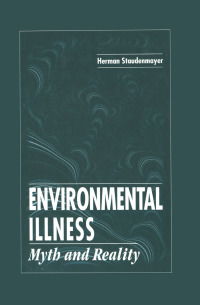 Cover image: Environmental Illness 1st edition 9781566703055