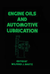 Cover image: Engine Oils and Automotive Lubrication 1st edition 9780824788070