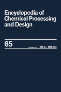 Cover image: Encyclopedia of Chemical Processing and Design 1st edition 9780824726164