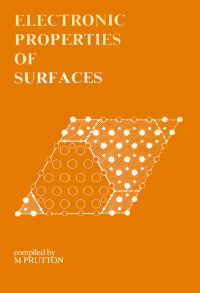 Cover image: Electronic Properties of Surfaces 1st edition 9781138422384