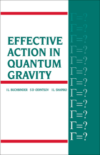 Omslagafbeelding: Effective Action in Quantum Gravity 1st edition 9780750301220