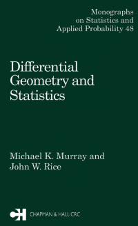 Cover image: Differential Geometry and Statistics 1st edition 9780412398605