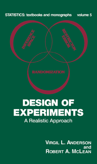 Cover image: Design of Experiments 1st edition 9780824761318