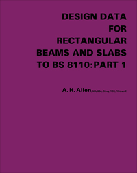 Cover image: Design Data for Rectangular Beams and Slabs to BS 8110: Part 1 1st edition 9780863100291