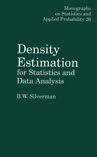 Cover image: Density Estimation for Statistics and Data Analysis 1st edition 9781032359335