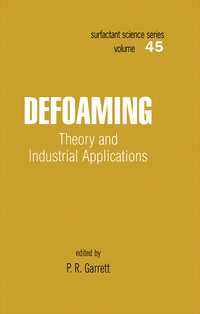 صورة الغلاف: Defoaming 1st edition 9780824787707