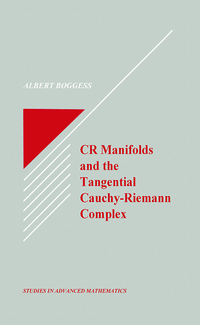 Imagen de portada: CR Manifolds and the Tangential Cauchy Riemann Complex 1st edition 9780849371523