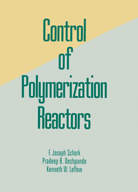 Cover image: Control of Polymerization Reactors 1st edition 9780367402433