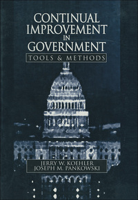 Cover image: Continual Improvement in Government Tools and Methods 1st edition 9781138430686