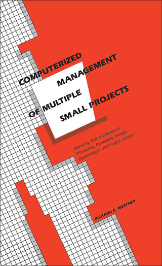 Imagen de portada: Computerized Management of Multiple Small Projects 1st edition 9780824786458