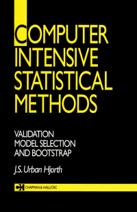 Cover image: Computer Intensive Statistical Methods 1st edition 9780412491603