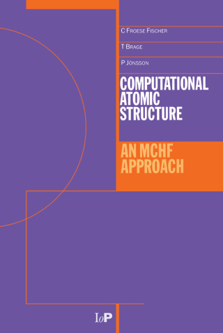 Cover image: Computational Atomic Structure 1st edition 9780750303743