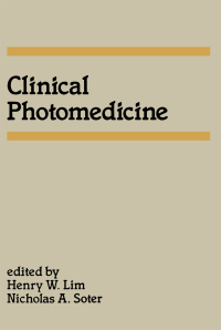 Imagen de portada: Clinical Photomedicine 1st edition 9780824788629