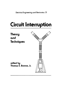 Titelbild: Circuit Interruption 1st edition 9780824771775