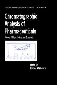Cover image: Chromatographic Analysis of Pharmaceuticals 2nd edition 9780824797768
