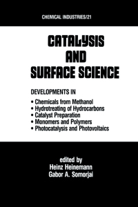 Imagen de portada: Catalysys and Surface Science 1st edition 9780367451691