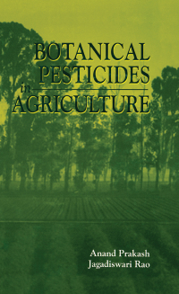 Titelbild: Botanical Pesticides in Agriculture 1st edition 9780873718257