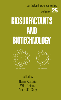 Cover image: Biosurfactants and Biotechnology 1st edition 9780824776794