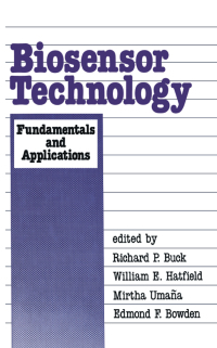 Imagen de portada: Biosensor Technology 1st edition 9780824784140