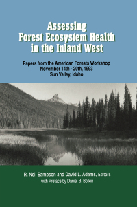Imagen de portada: Assessing Forest Ecosystem Health in the Inland West 1st edition 9781560220527