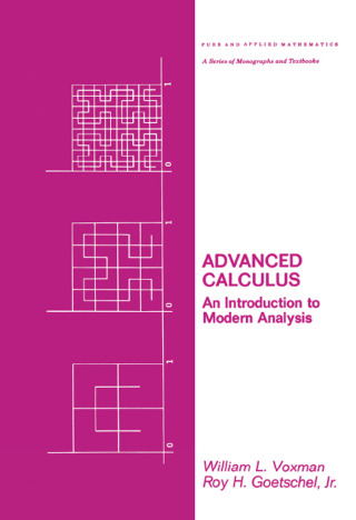 Cover image: Advanced Calculus 1st edition 9781138581562